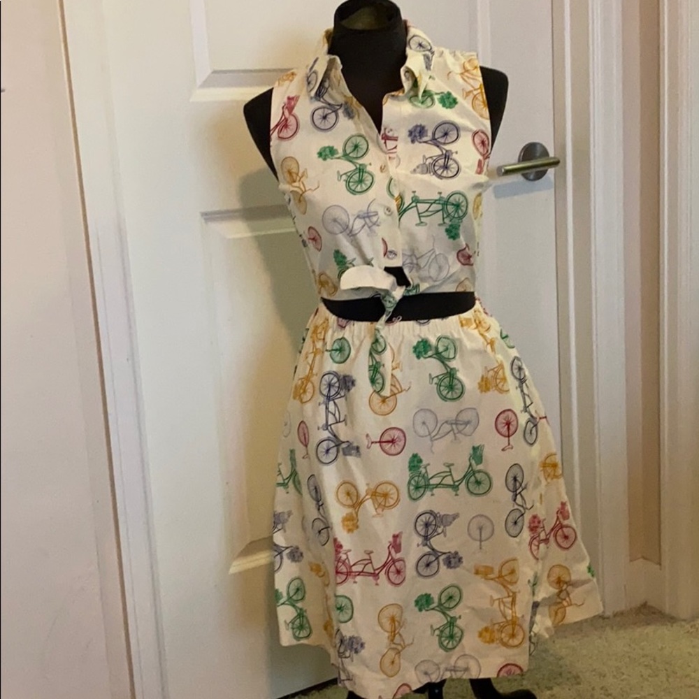 ModCloth Bicycle Dress
